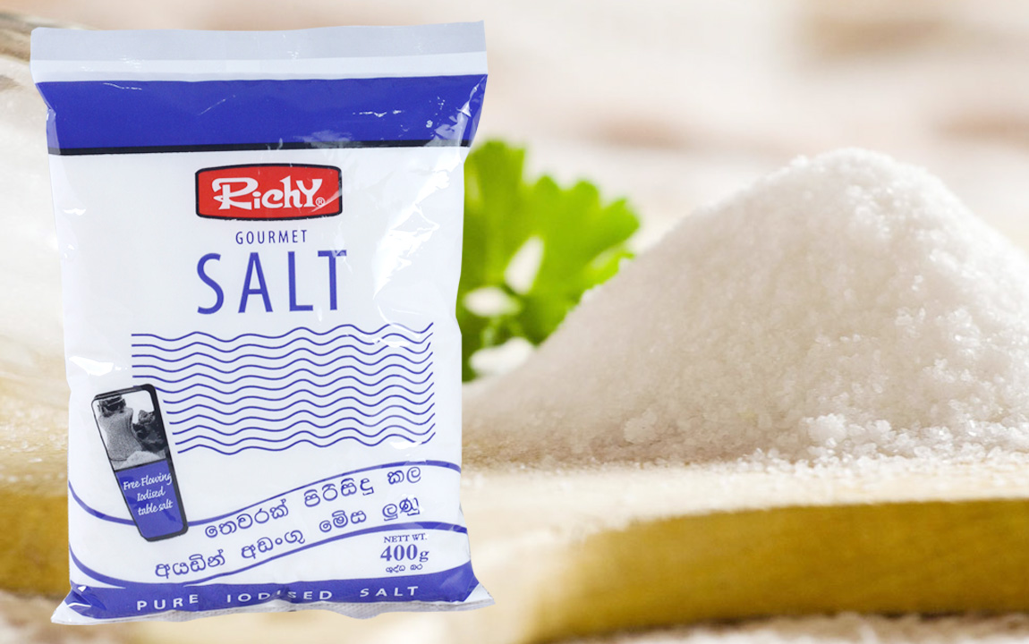 Richy Tabel Salt, Iodised Table Salt Sri Lanka